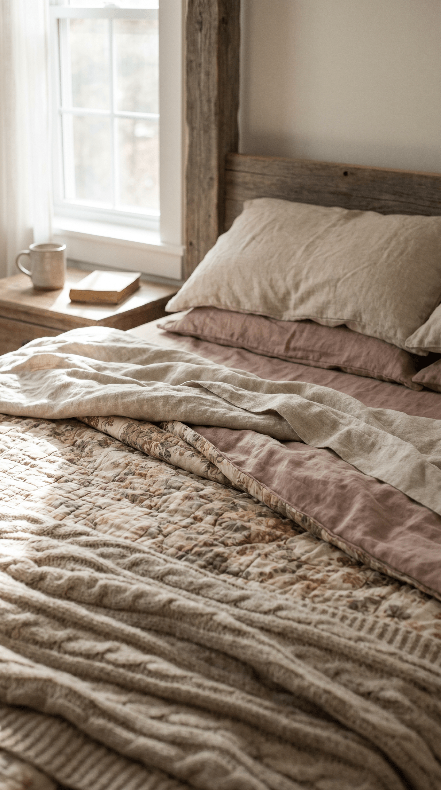 Layered Linen Bedding for Dreamy Comfort